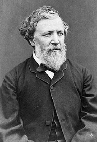 RB56. Robert Browning Aged 53. Photograph by William Jeffrey, London, late June 1865. Location: Boston Athenæum, Castle Howard, and Harvard.