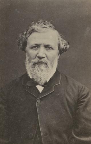 RB53. Robert Browning Aged 53. Photograph by William Jeffrey, London, late June 1865. Location: Cornell and Morgan.