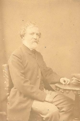 RB47. Robert Browning Aged 52. Photograph by London Stereoscopic Company, London, December 1864. Location: ABL and NPG.