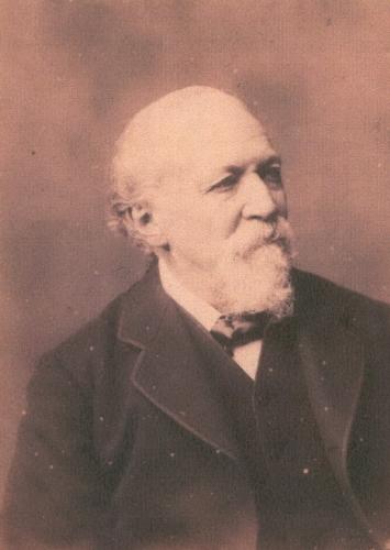 RB144. Robert Browning Aged about 72. Photograph by Alexander Bassano, London, ca. May 1884. Location: Gardner, Meredith, NPG, and Texas.