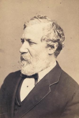 RB72. Robert Browning Aged 55. Photograph by John Watkins, London, June 1867. Location: ABL and NPG.