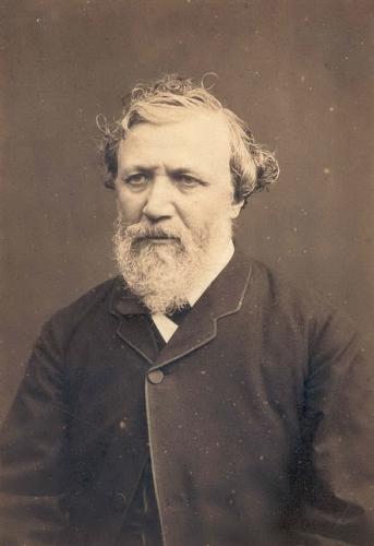 RB52. Robert Browning Aged 53. Photograph by William Jeffrey, London, late June 1865. Location: ABL and Meredith.