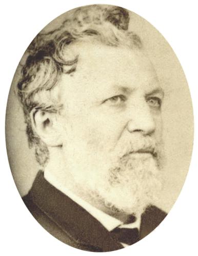 RB68. Robert Browning Aged 53. Photograph by Elliott & Fry, London, March 1866. Location: private collection.